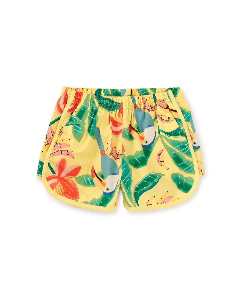 Tea Collection Woven Dolphin Shorts Toucan