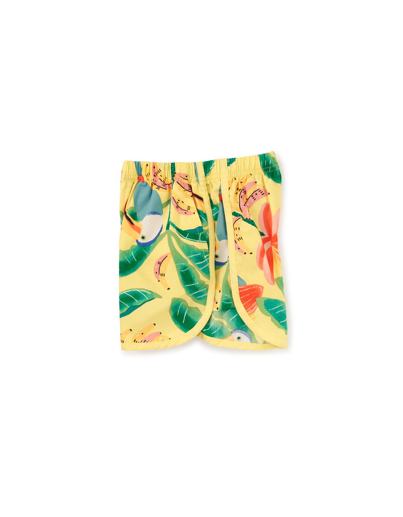 Tea Collection Woven Dolphin Shorts Toucan