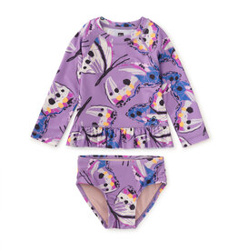 Tea Collection Rash Guard Baby Swim Set Carnival Butterfly