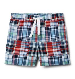 Janie and Jack SALE Madras Patchwork Plaid Shorts