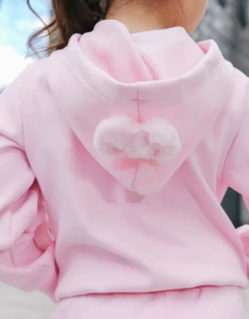 Pinkie Velour Bow Track Set