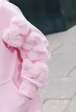 Lola and the Boys Pinkie Velour Bow Track Set
