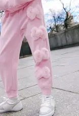 Lola and the Boys Pinkie Velour Bow Track Set