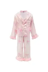 Lola and the Boys Pretty in Bows Silky Set