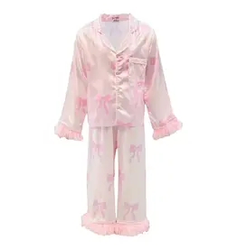 Lola and the Boys Pretty in Bows Silky Set