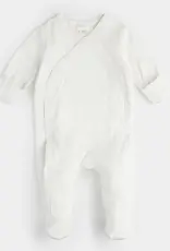 Petit Lem BABY SLEEPER KNIT OFFWHITE