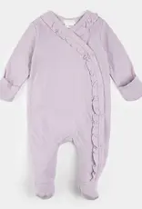 Petit Lem FOOTED SLEEPER KNIT LT PURPLE
