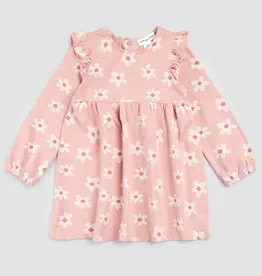 miles the label Pixelated Daisies on Rose Jersey Dress