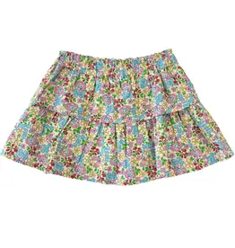 Bisby Bloomsbury Blossoms Tiered Skort