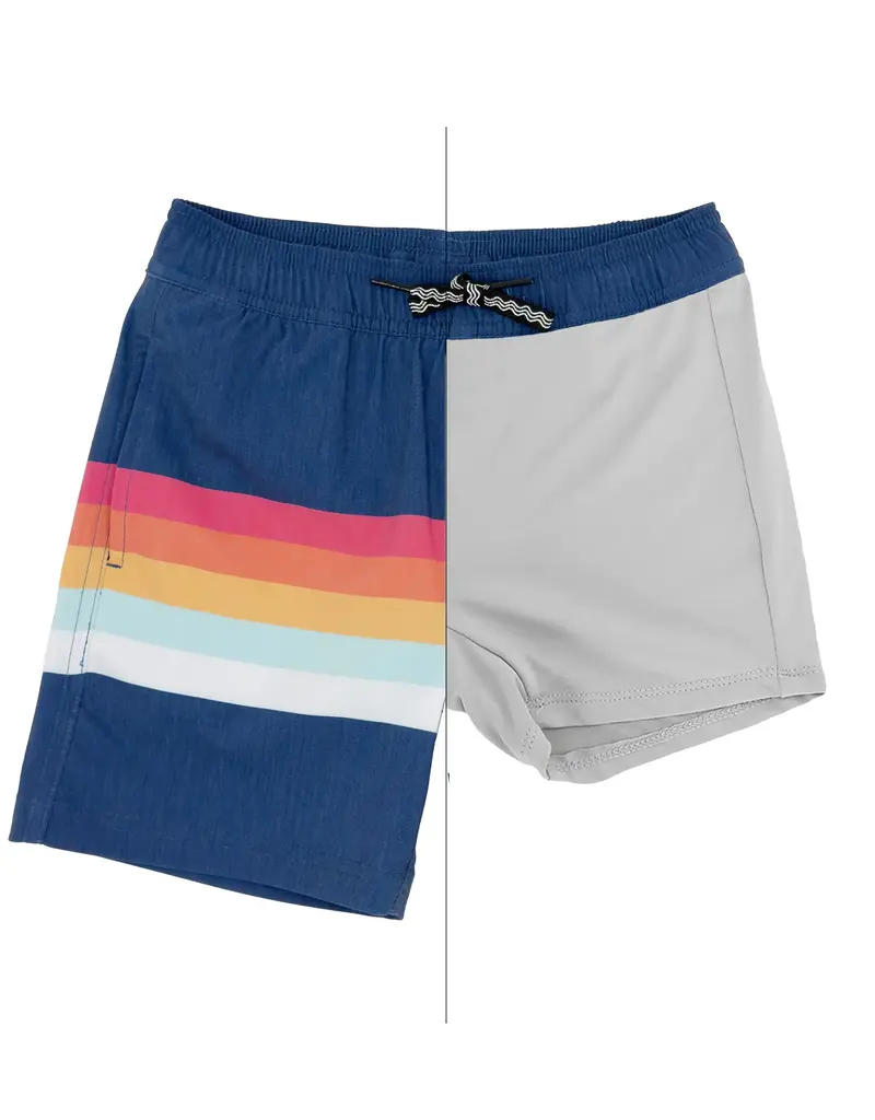 Feather 4 Arrow Vintage Stripe Volley Trunk Twilight