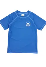 Feather 4 Arrow Icon S/S Rashguard Marina Blue
