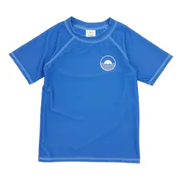 Feather 4 Arrow Icon S/S Rashguard Marina Blue