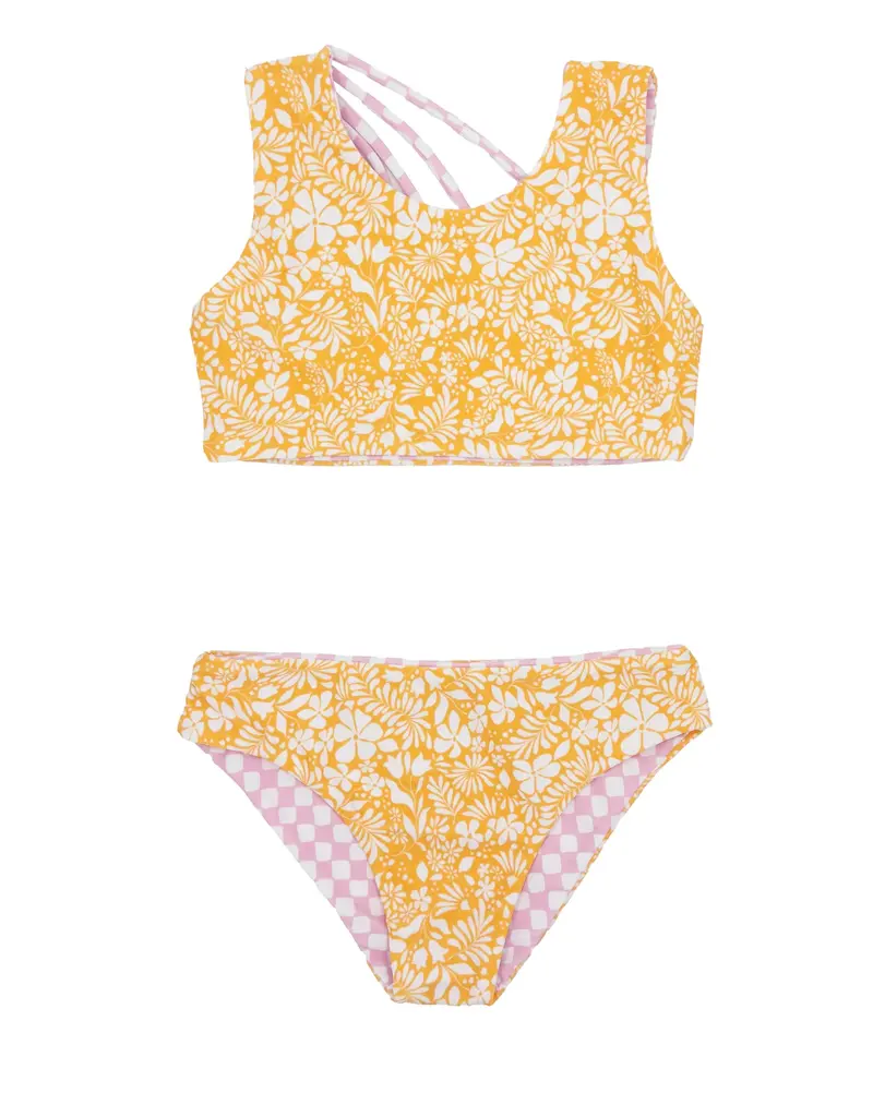 Feather 4 Arrow Summer Sun Reversible Bikini Golden Sun