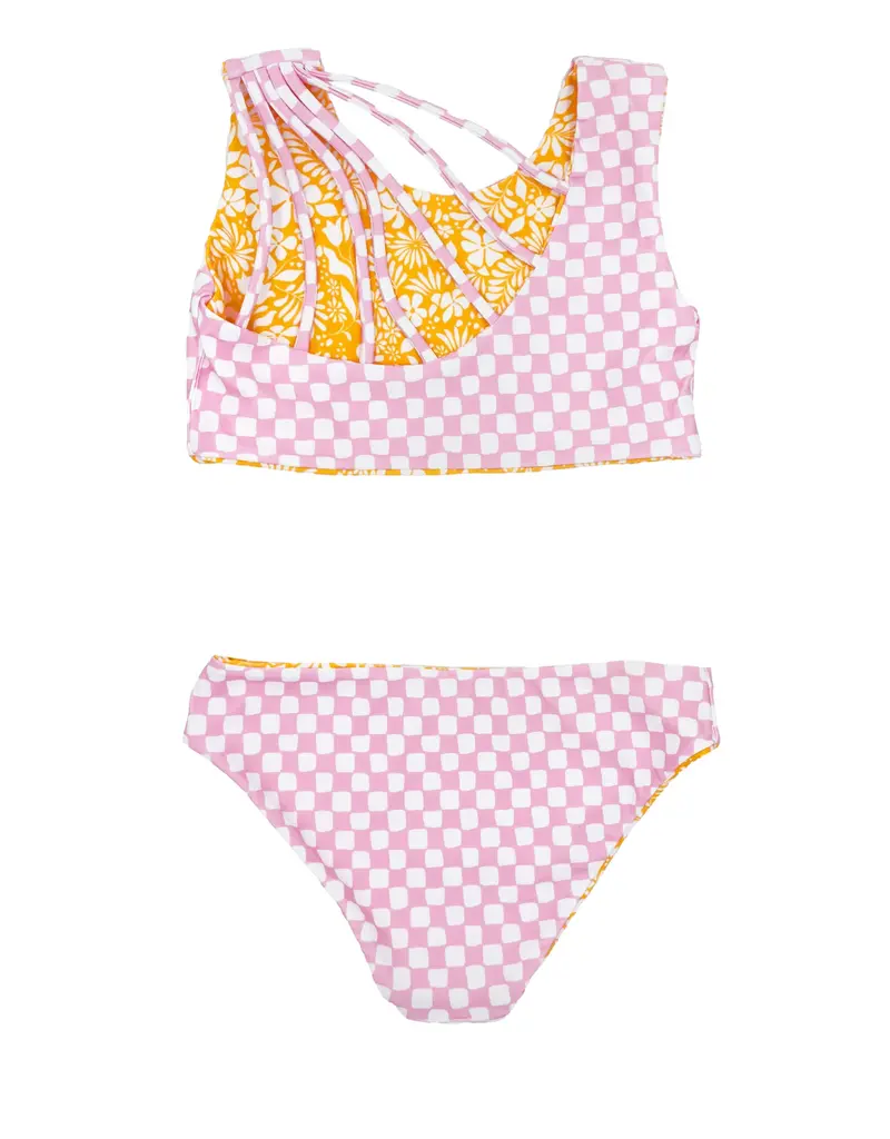 Feather 4 Arrow Summer Sun Reversible Bikini Golden Sun