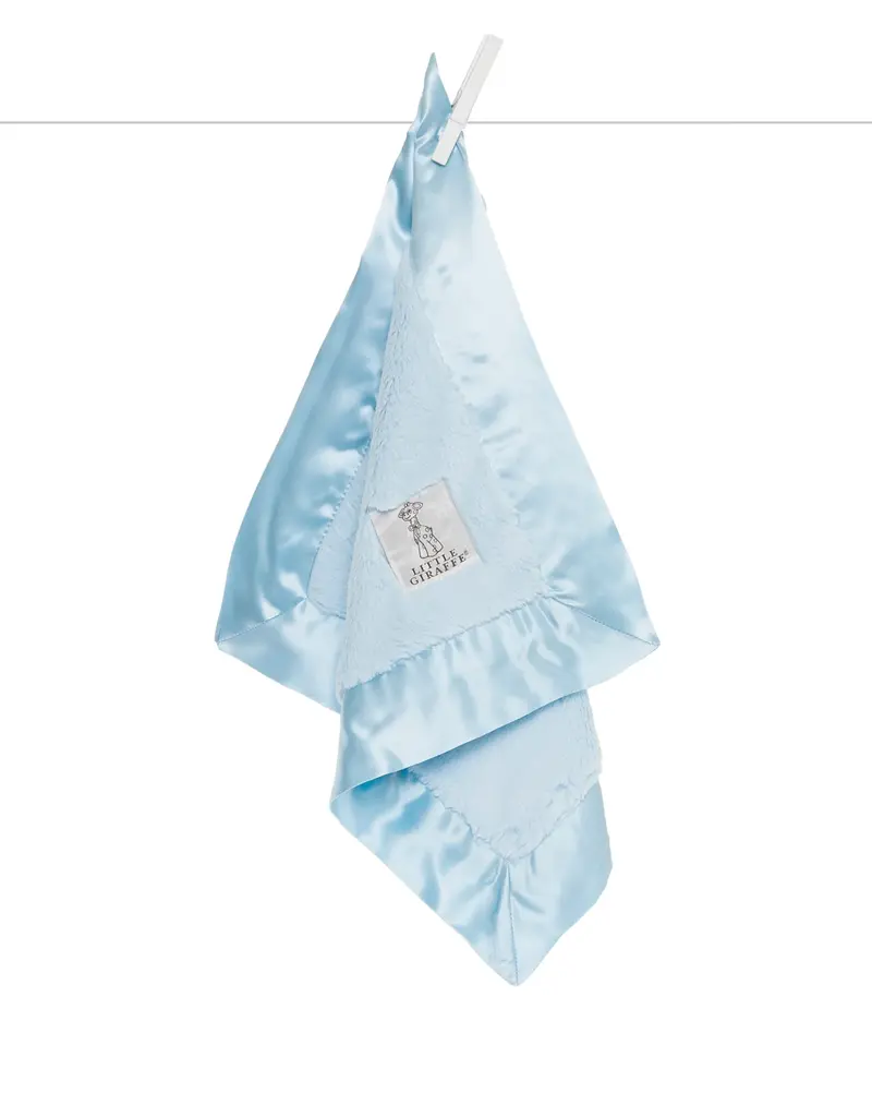 Little Giraffe Luxe Blanky Blue