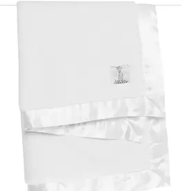 Little Giraffe Luxe Baby Blanket White
