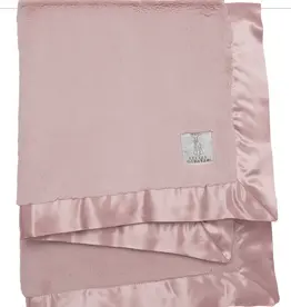 Little Giraffe Luxe Baby Blanket Dusty Pink