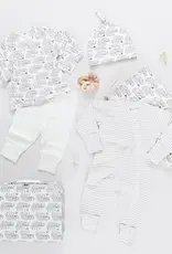 Pink Chicken nesting box take home set elephant print