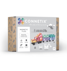Connetix Pastel Transport Pack 50pc