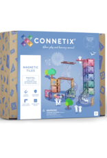 Connetix Pastel Ball Run Expansion Pack 80pc Pastel Blue