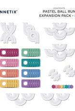 Connetix Pastel Ball Run Expansion Pack 80pc Pastel Blue