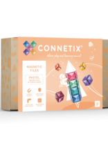 Connetix Pastel Square Pack 40pc Orange