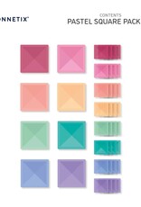 Connetix Pastel Square Pack 40pc Orange