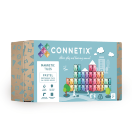 Connetix Pastel Rectangle Pack 24pc Light Teal