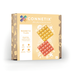 Connetix Pastel Pink Berry Base Plate 2pc