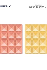 Connetix Pastel Pink Berry Base Plate 2pc
