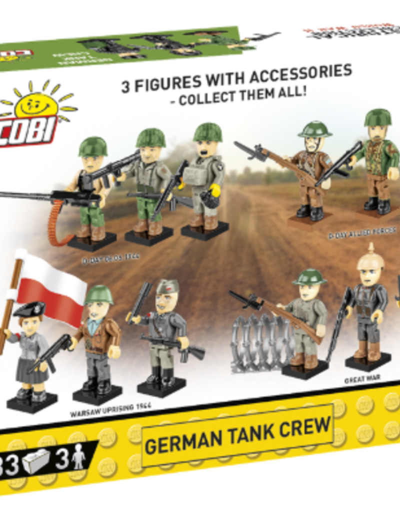 Cobi Toys German Tank Crew