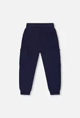 Deux par Deux French Terry Navy Pants