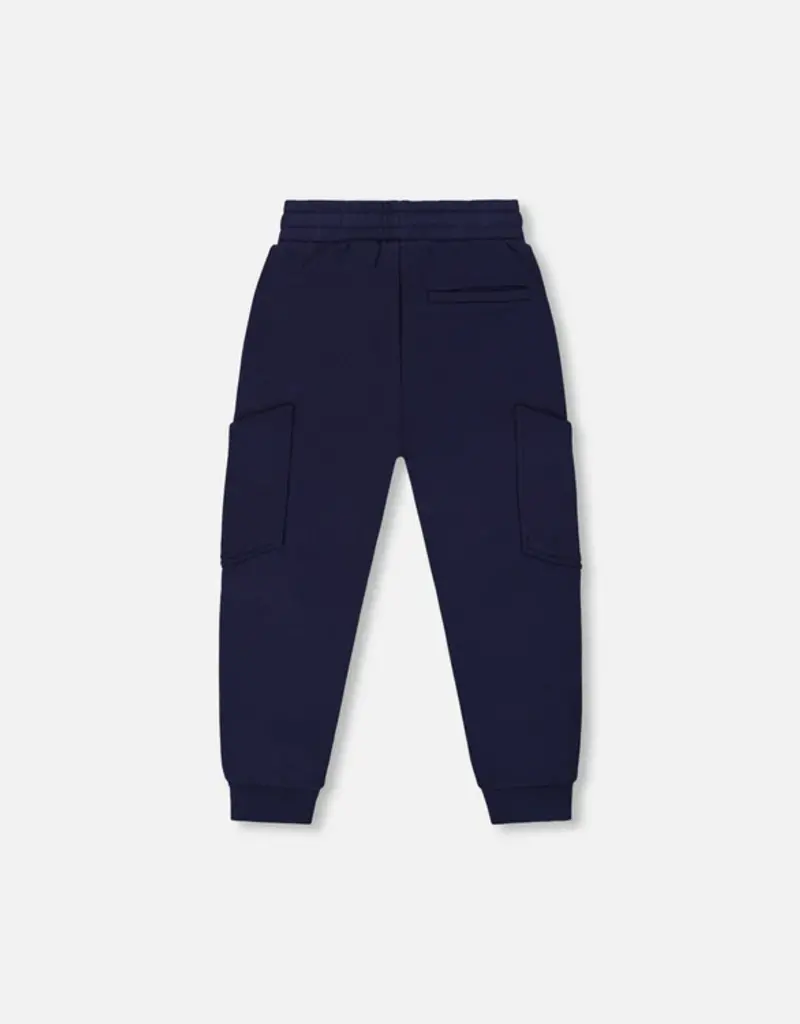 Deux par Deux French Terry Navy Pants