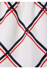 Janie and Jack Red White Blue Pattern Dress