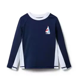 Janie and Jack L/S Sailboat Rashguard