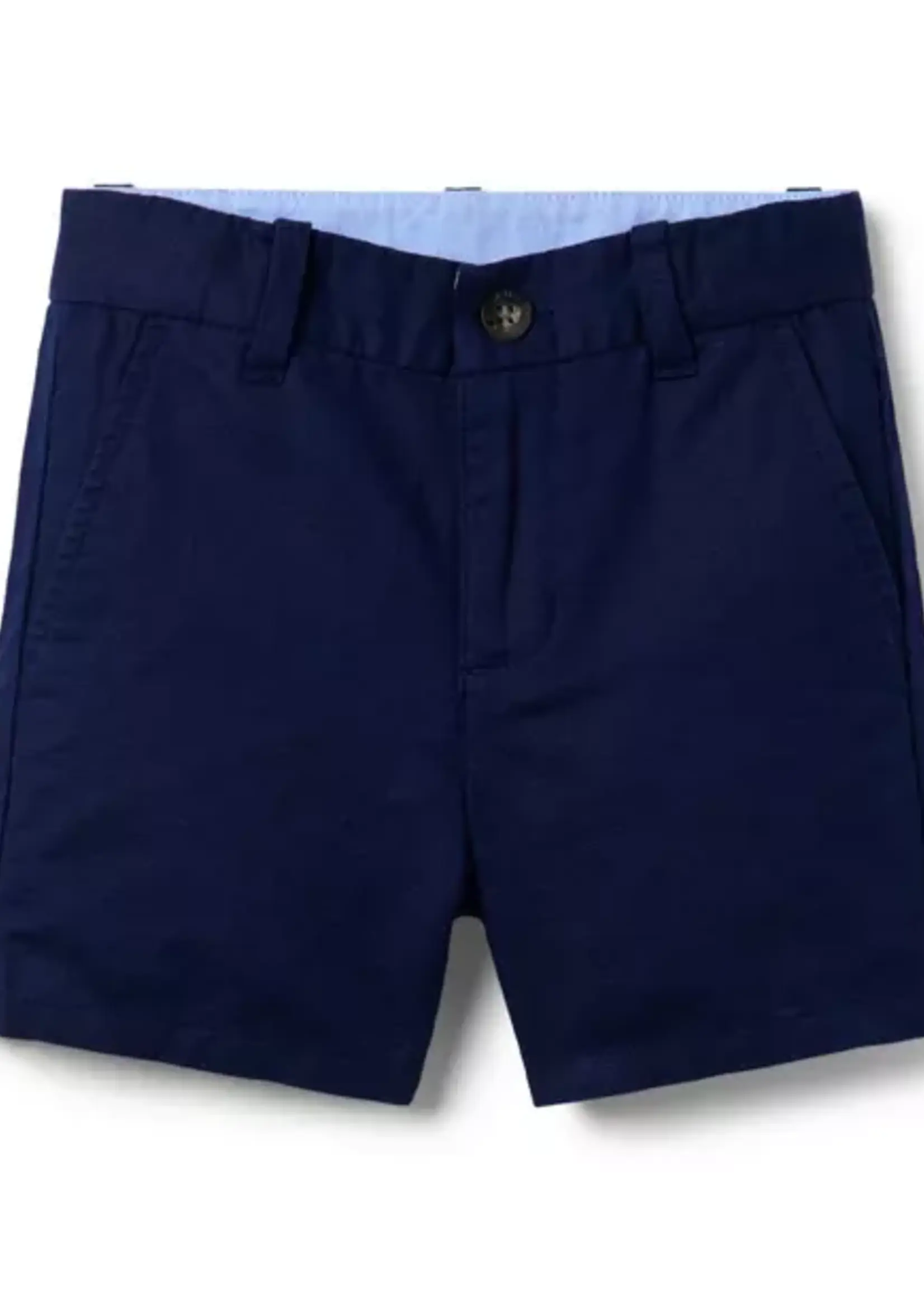Janie and Jack Navy Linen Shorts