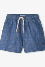 Hatley Kids blue indigo toddler pull on shorts