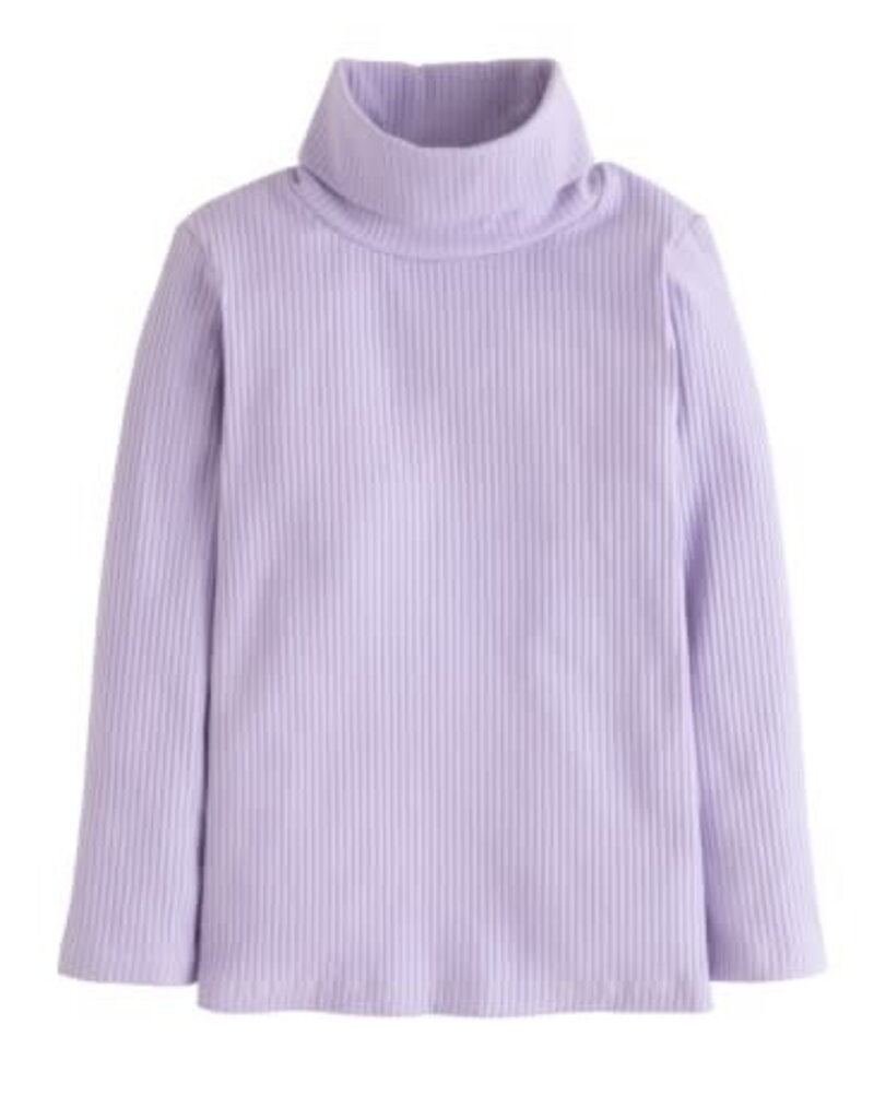 Bisby Ribbed Turtleneck Lilac