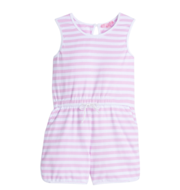 Bisby Rugby Romper Petal Stripe