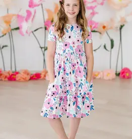 Mila & Rose Pretty in Purple S/S Pocket Twirl Dress