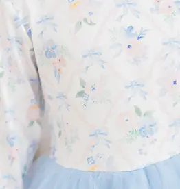 Mila & Rose English Garden L/S Tutu Dress