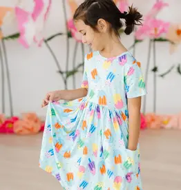 Mila & Rose Sweet Treat S/S Pocket Twirl Dress