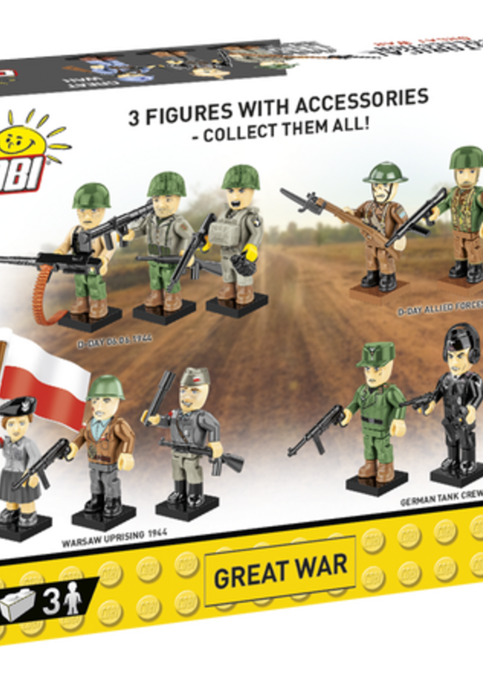 Cobi Toys Great War Soldiers WWI Set