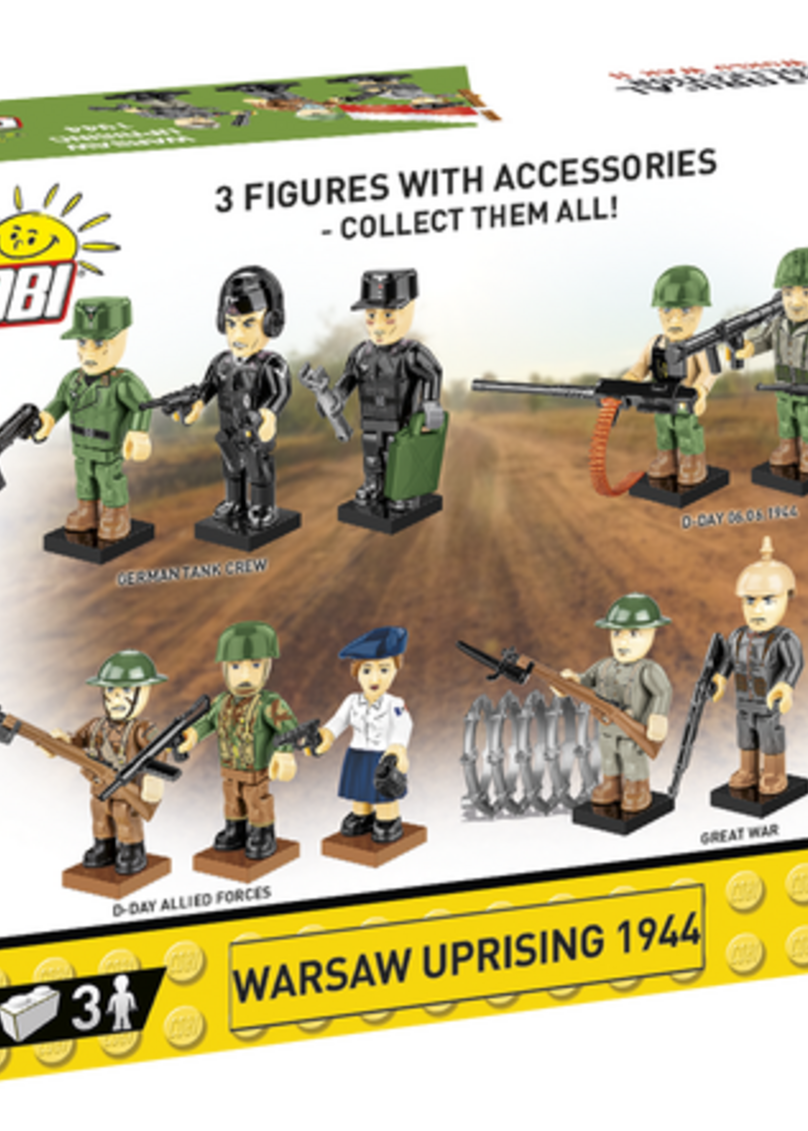 Cobi Toys Warsaw Uprising 1944  Set