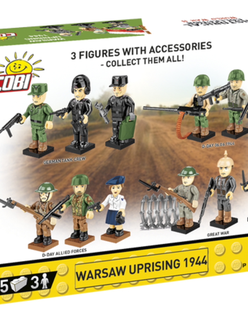 Cobi Toys Warsaw Uprising 1944  Set
