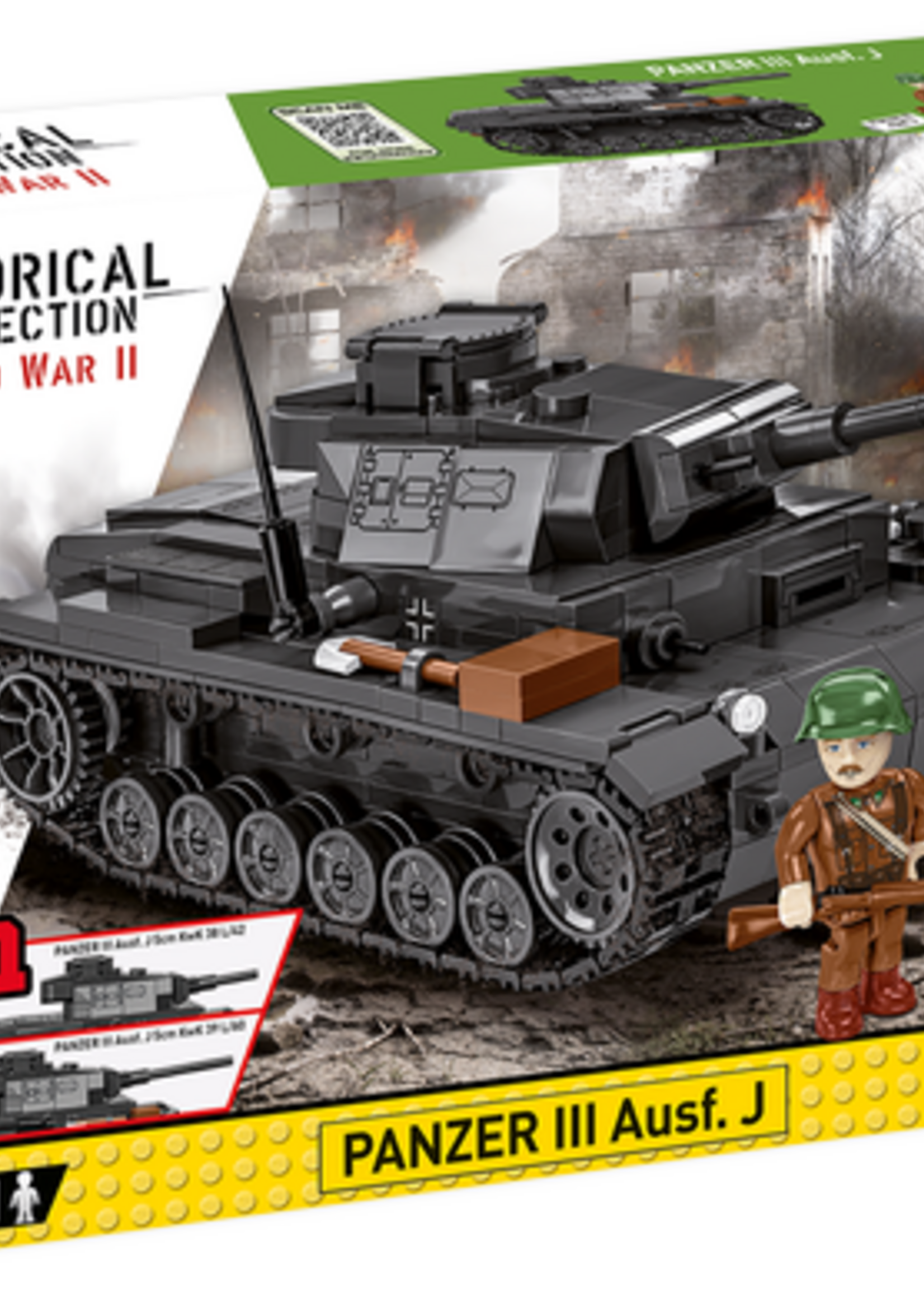 Cobi Toys WWII PANZER III AUSF.J