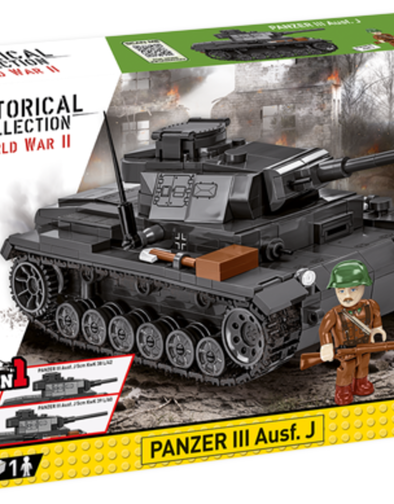 Cobi Toys WWII PANZER III AUSF.J