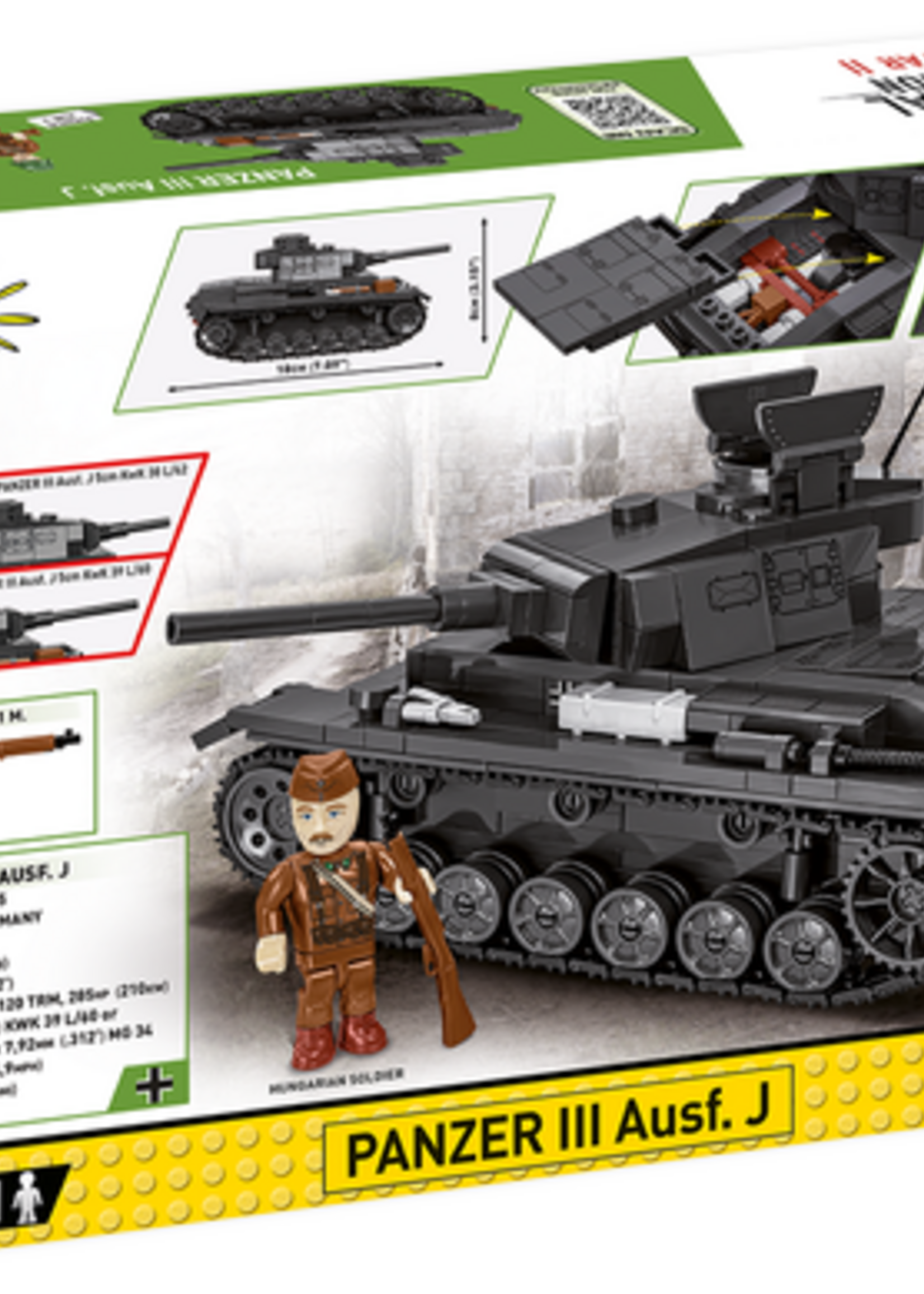 Cobi Toys WWII PANZER III AUSF.J