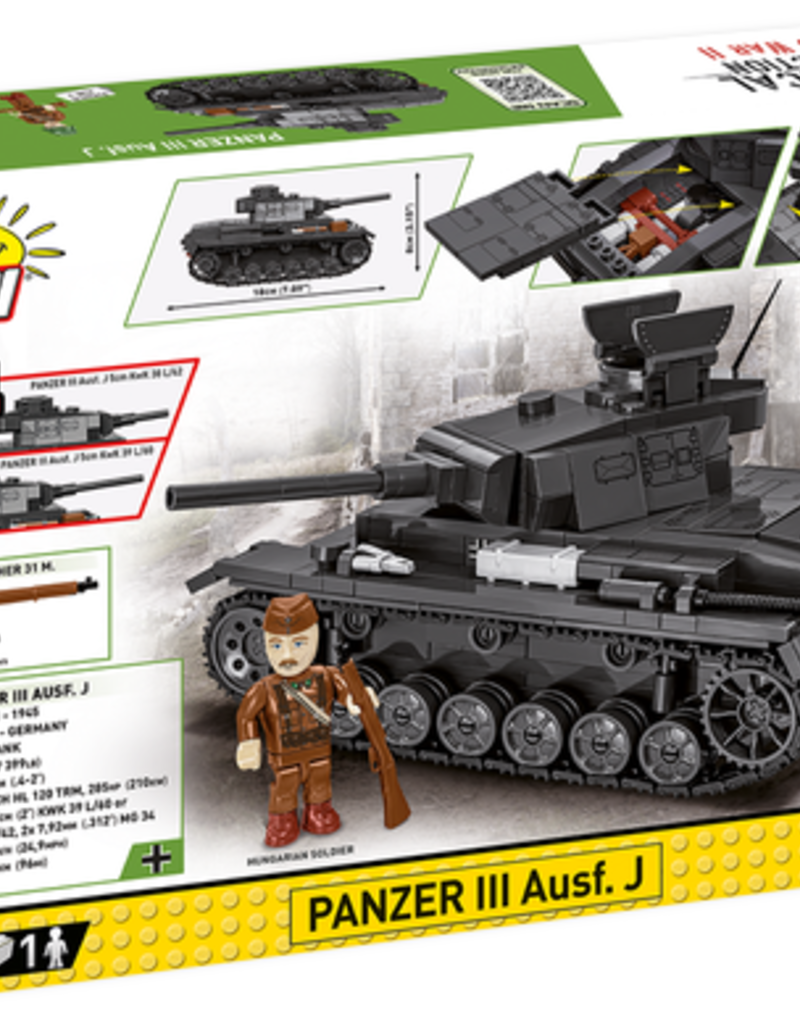 Cobi Toys WWII PANZER III AUSF.J