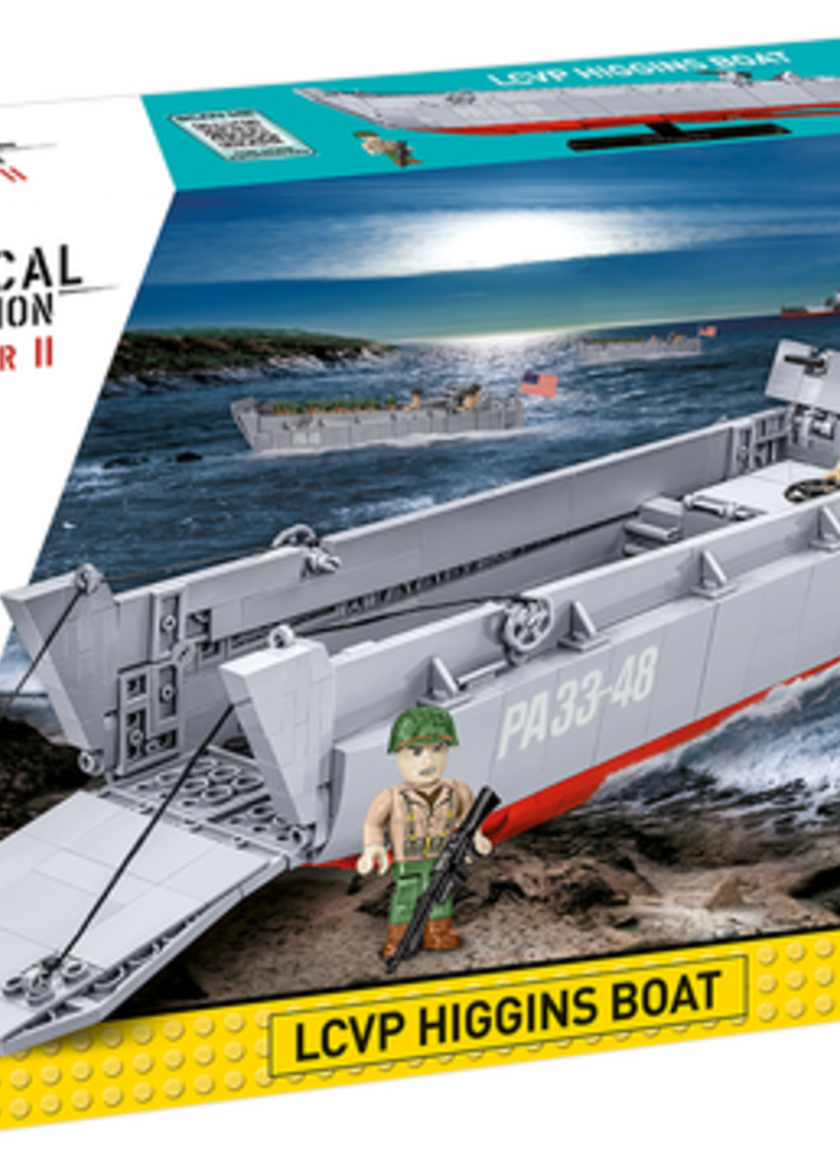 Cobi Toys HC WWII LCVP HIGGINS BOAT